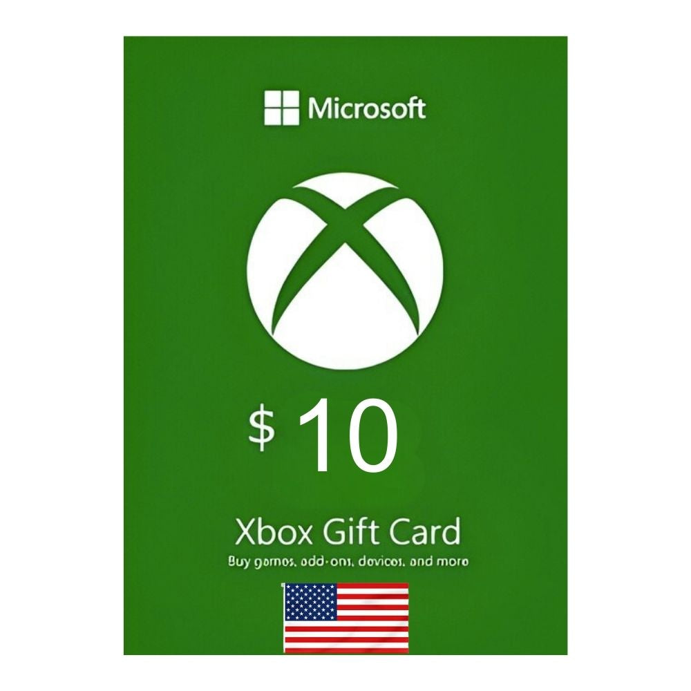 [DGCC1661F] Microsoft Xbox Digital Gift Card 10$ - USA (Send By SMS)