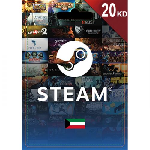 [DGCE50FD3] Steam Gift Card 20KD - KW(Send By SMS)