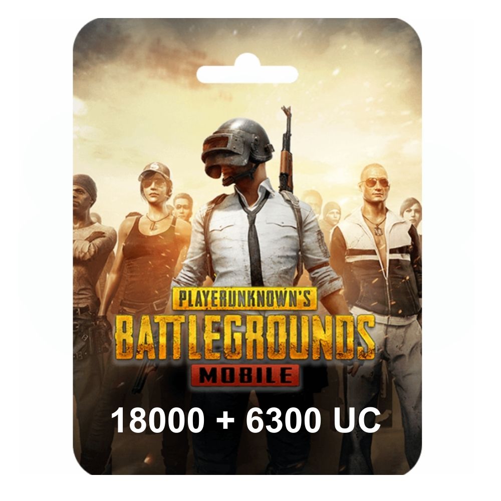 [DGC791A50] PUBG Mobile - 18000 UC + 6300 UC - 300$ (Send By SMS)