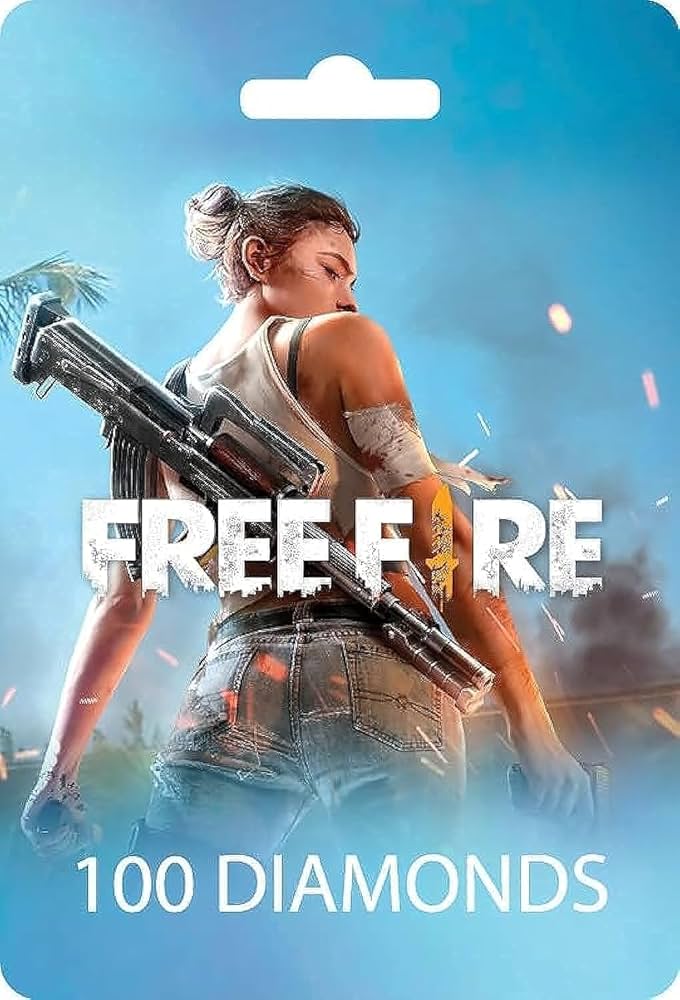 [DGCACDDE5] Garena Free Fire Game Gift Card - 100 Diamonds (Send By SMS)