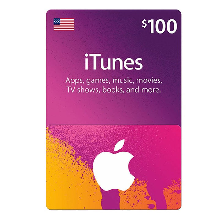 [DGC348501] Apple iTunes Gift Card Online - 100$ US (SMS Delivery)