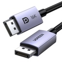 Ugreen 2 x Display Port, male type, 1m, 16K (DP118 - 15383)