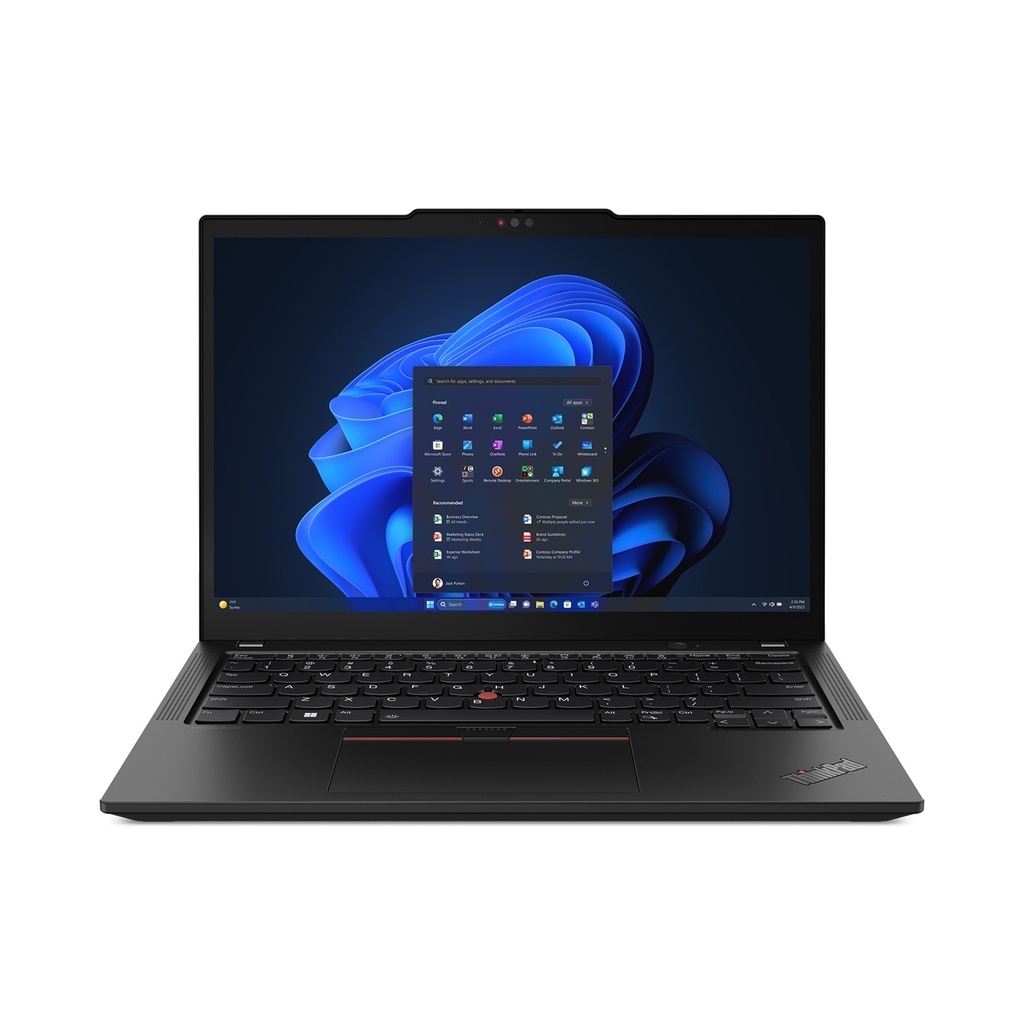 [21LU0005GR] Lenovo ThinkPad X13 Gen 5 Laptop, Intel Core Ultra 7 155U Processor, 16GB Soldered Ram, 512GB SSD NVMe, Integrated Intel Graphics, 13.3" WUXGA (1920x1200) IPS Display, Backlit Keybaord, (Windows 11 Pro License) - Black | 21LU0005GR