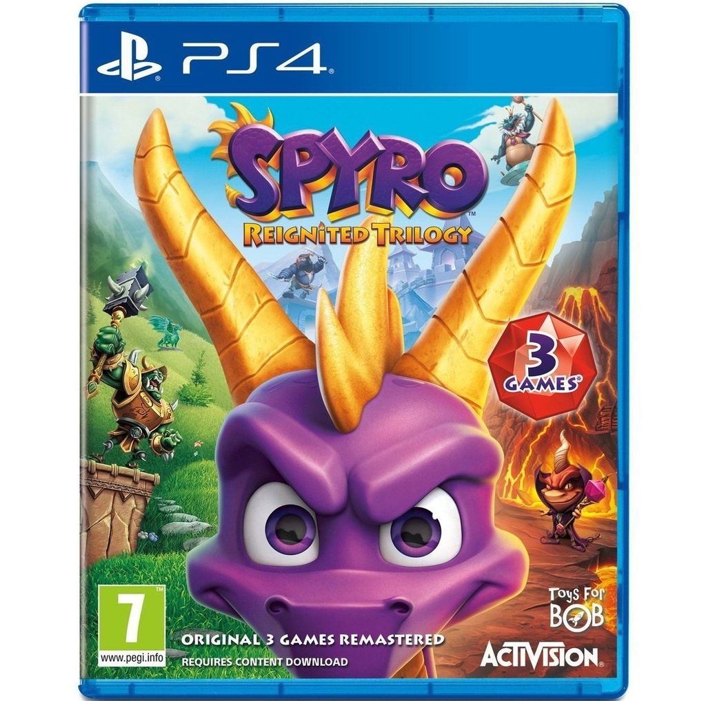 [92612] Spyro Reignited Trilogy For PlayStation 4 "Region 2"( Arabic )