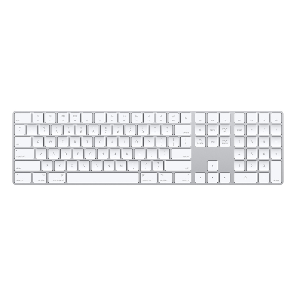 [MQ052LZ/A] Applе Magic Keyboard with Numeric Keypad - Silver MQ052LZ/A