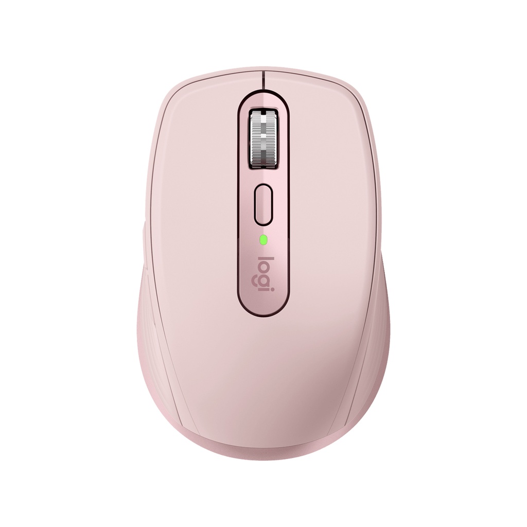 [910-005990] Logitech MX Anywhere 3 Compact 4000 DPI Wireless/Bluetooth Mouse For PC & Mac Mouse - Rose