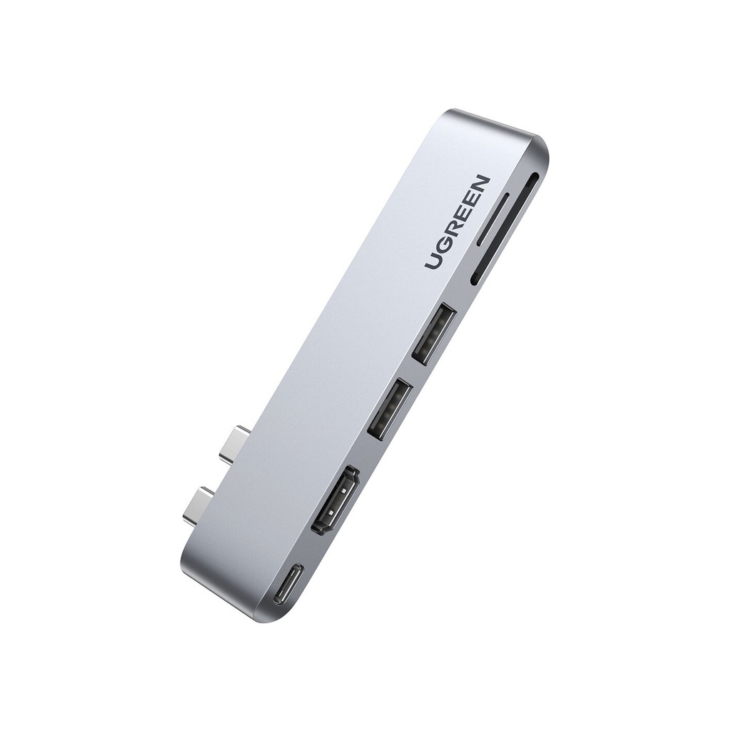 [80856B] UGREEN 6-In-1 USB-C Multifunction Adaptor For MacBook Air & Pro