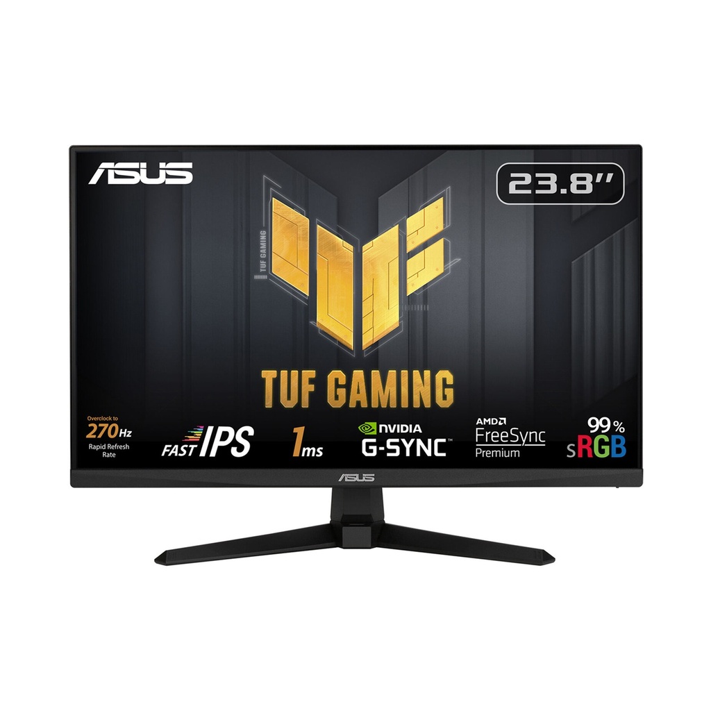 [90LM06J0-B02370] Asus VG249QM1A 24" IPS 270Hz 1ms FHD TUF NVIDIA G-Sync AMD FreeSync Premium Gaming Monitor