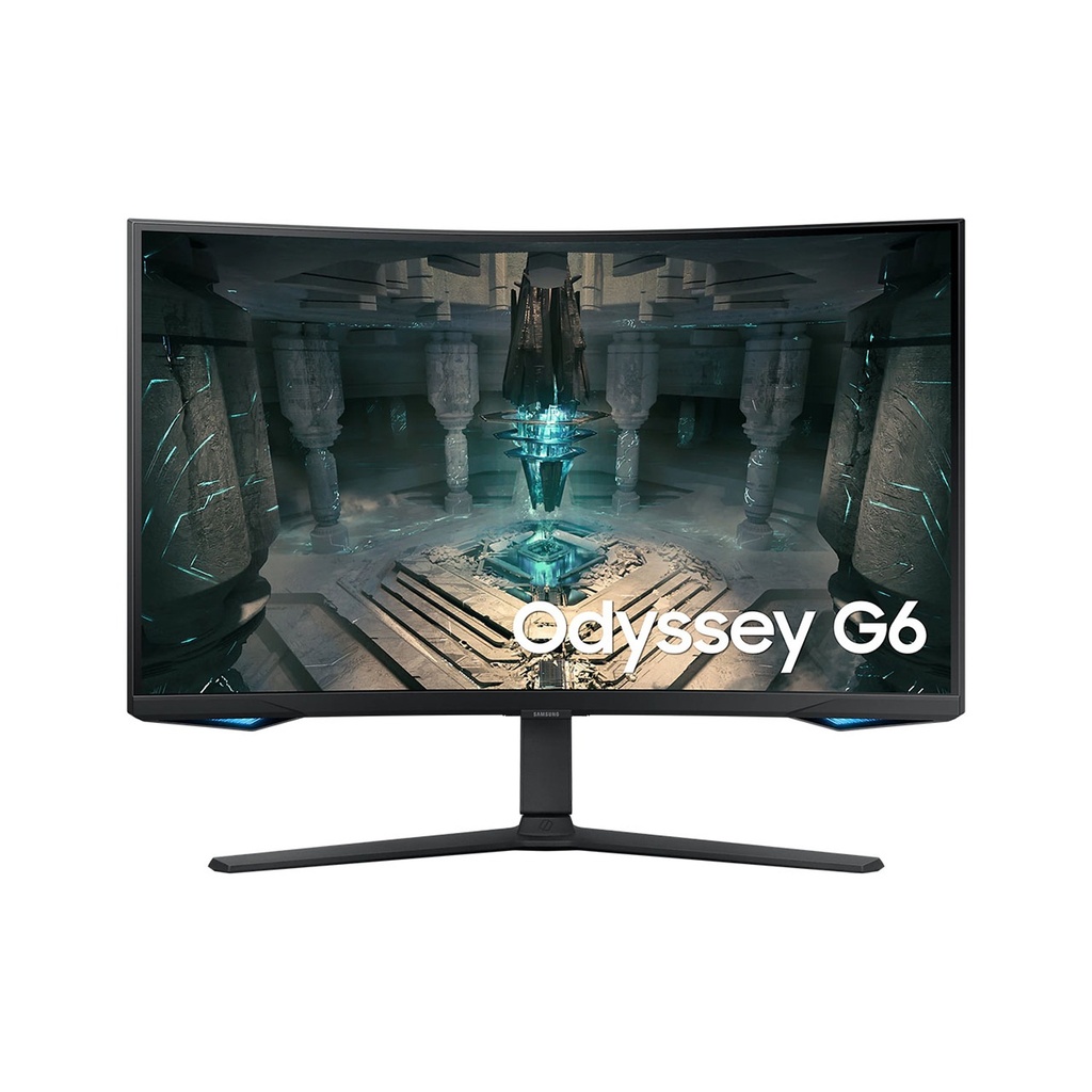 [LS32BG650EMXUE] Samsung Odyssey G6 S32BG650EM 32" QHD 2K VA Curved Gaming Monitor, 240Hz Refresh Rate, 1ms Response Time, HDMI 2.1, AMD FreeSync Premium Pro, Built-in Speakers
