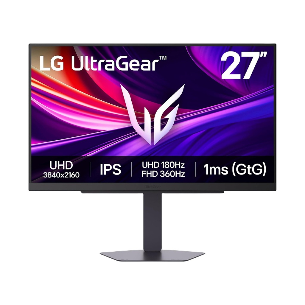 [27G810A-B] LG 27G810A-B 27" UltraGear™ 4K UHD IPS 180Hz/ FHD 360Hz 1ms Dual-Mode Gaming Monitor With NVIDIA G-Sync Compatible