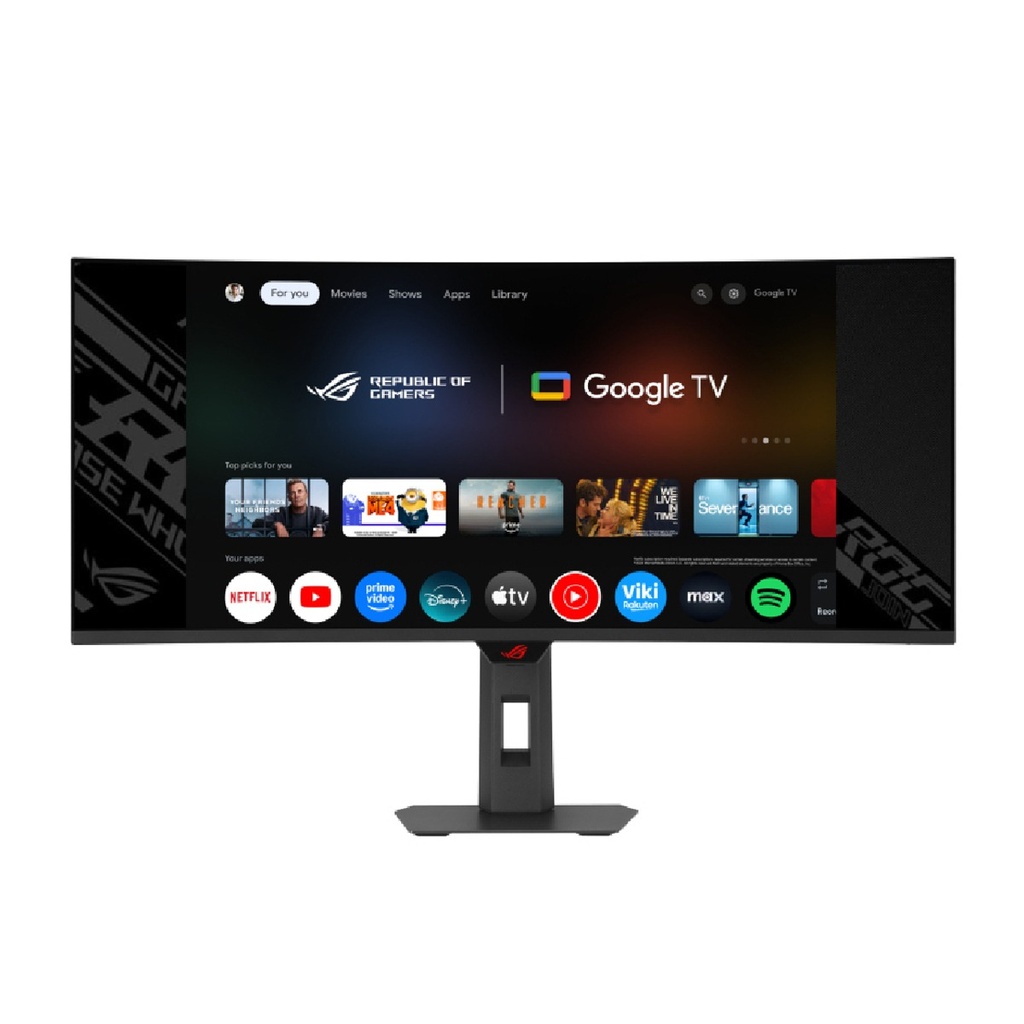 [90LM0B10-B02171] Asus Rog Strix XG34WCDMTG OLED 34" 240Hz, 0.03ms FreeSync & G-Sync Compatible, Android 14 Google TV, WiFi 6 Curved Gaming Monitor