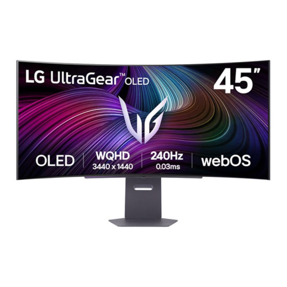 [45GX90SA-B] LG 45" UltraGear OLED WQHD 240Hz 0.03ms G-Sync Compatible 800R Curved Gaming Monitor with webOS
