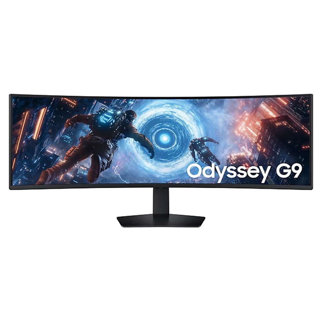 [LS49FG910EMXUE] Samsung Odyssey G9 G91F 49" DQHD (5120 x 1440), VA Panel, 1ms(GTG), 144Hz, VESA DisplayHDR 600, AMD FreeSync Premium Pro, HDMI 2.1, Ergonomic Stand, 1000R Curved Gaming Monitor