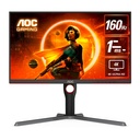 AOC UHD Gaming Monitor, 27’’ IPS Display Panel, 4K (3840 × 2160) Resolution, 160Hz Refresh Rate, 1ms Response Time, AdaptiveSync, DisplayHDR 400, HDMI 2.1 & Standard Ports | U27G3X/89
