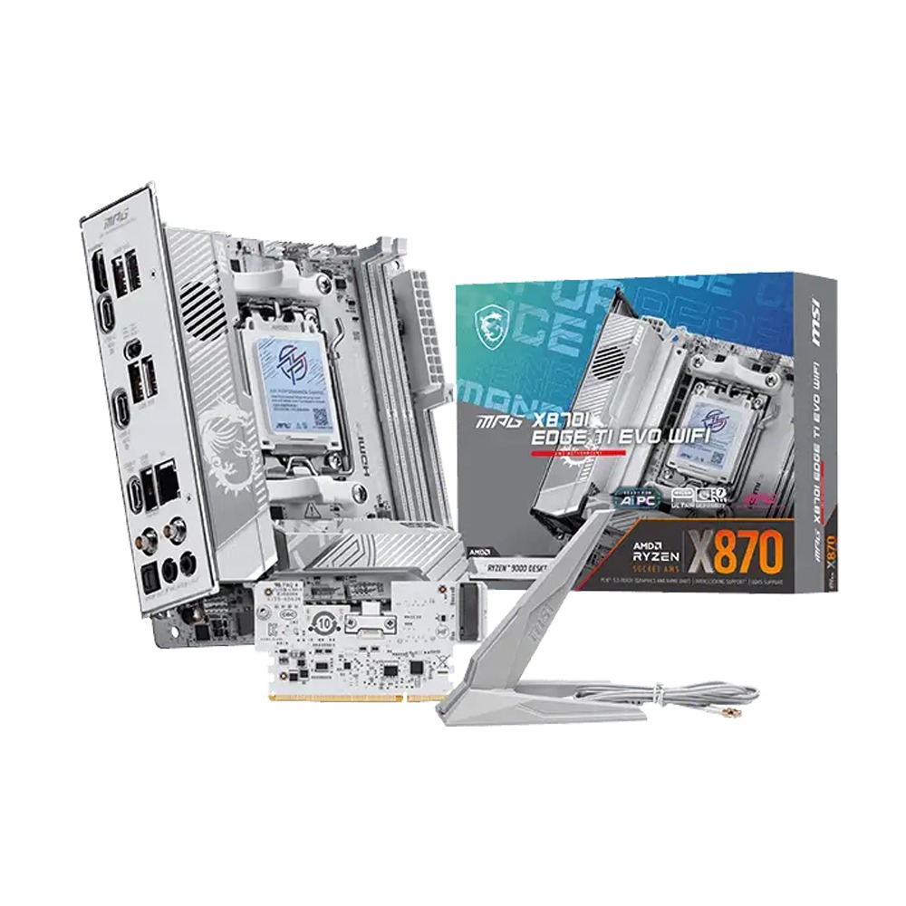 [911-7E50-001] MSI AMD MPG X870I Edge Ti EVO WIFI DDR5 Gaming MotherBoard
