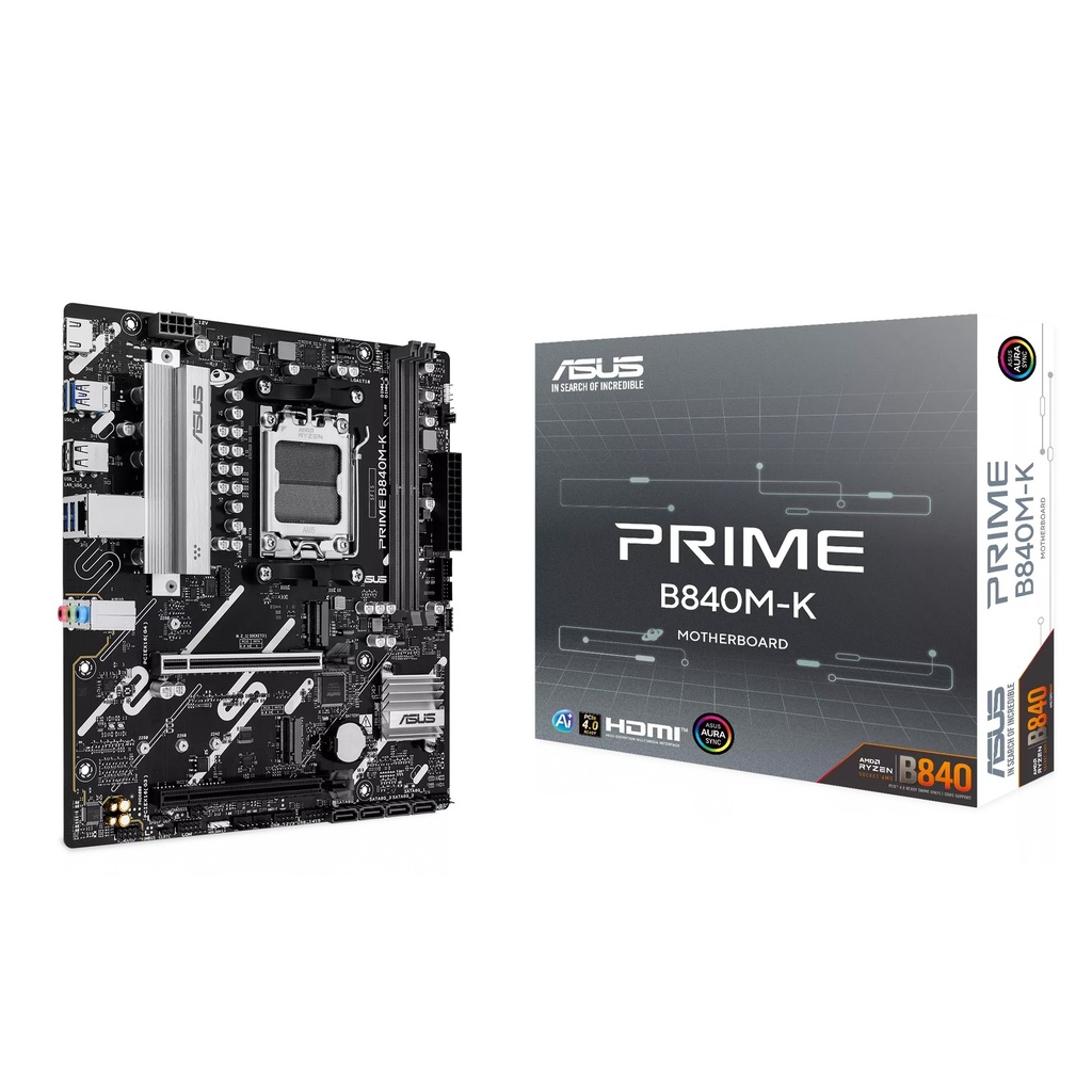 [90MB1PK0-M0EAY0] Asus Prime B840M-K AMD B840 Socket AM5 micro ATX - Black