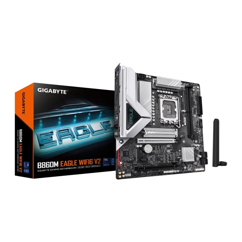 [B860M] GIGABYTE B860M Eagle LGA 1851 Micro ATX Motherboard, Intel B860 Chipset