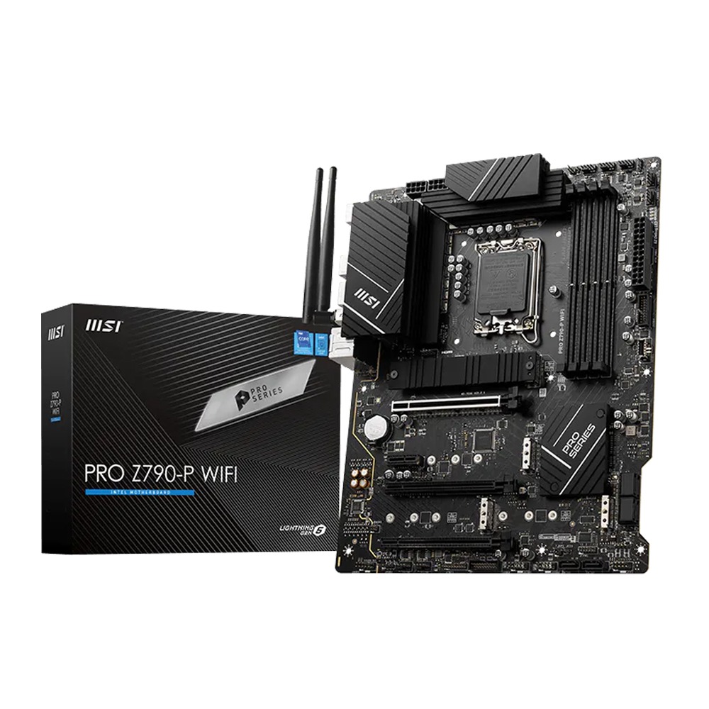 [911-7E06-091] MSI Intel PRO Z790-P WIFI DDR5 LGA 1700 ATX MotherBoard
