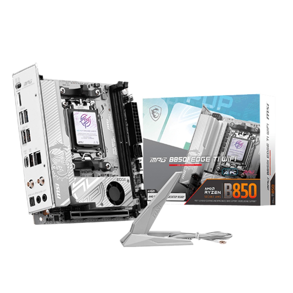 [911-7E79-001] MSI AMD MPG B850I Edge Ti WIFI DDR5 Gaming MotherBoard