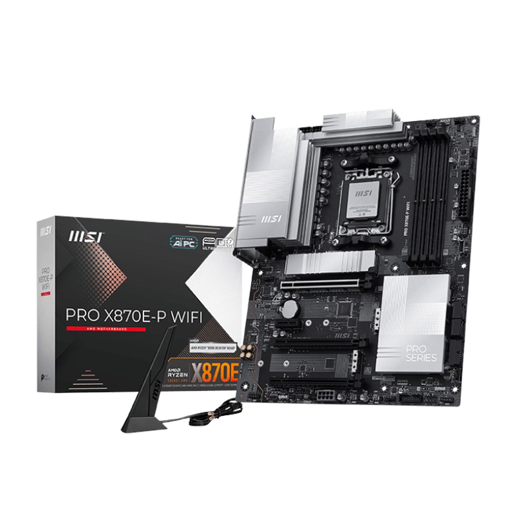 [911-7E70-014] MSI AMD PRO X870E-P WIFI DDR5 Gaming Motherboard