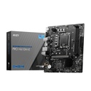 MSI Intel PRO H610M-E DDR5 mATX Motherboard, LGA 1700 Socket