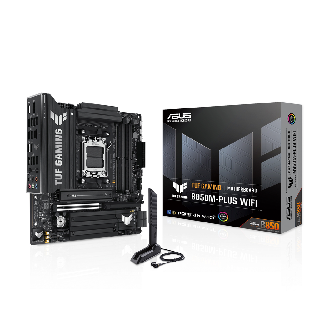 [90MB1IY0-M0EAY0] Asus Tuf Gaming B850M-Plus Wifi AMD Ryzen Gaming MotherBoard