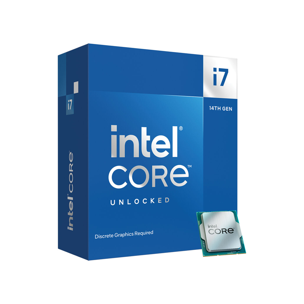 [BX8071514700KF] Intel Core i7-14700KF 3.4GHz & 5.6 GHz Maximum Turbo, 20 Cores & 28 Threads, 30MB Cache, LGA 1700 Processor (Unlocked)