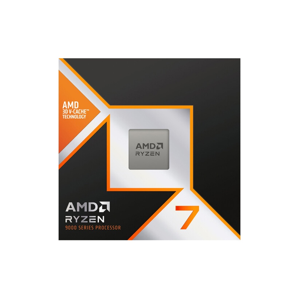[100-100001084WOF] AMD 9000 Series Ryzen 7 9800X3D 8-Core Socket AM5 104 MB Cache Gaming Processor (No Fan)