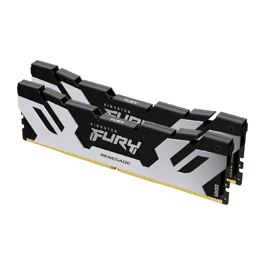 [KF572C38RSK2-32] Kingston FURY Renegade 32GB (2x16GB) DDR5 7200MT/s CL38 Memory Kit -Silver/Black
