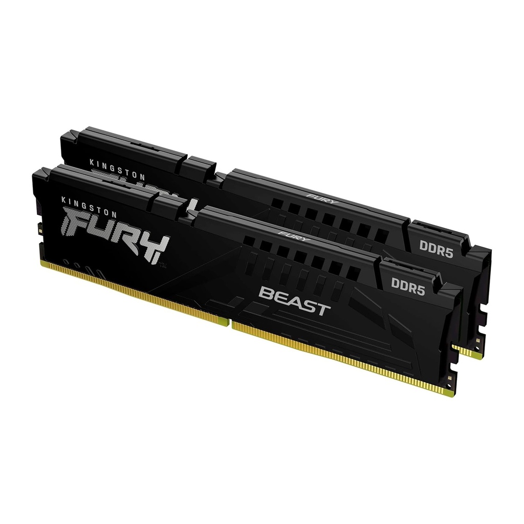 [KF560C36BBE2K2-32] Kingston Fury Beast 32GB (2x16GB) DDR5 6000MT/s CL36 Memory Kit - Black
