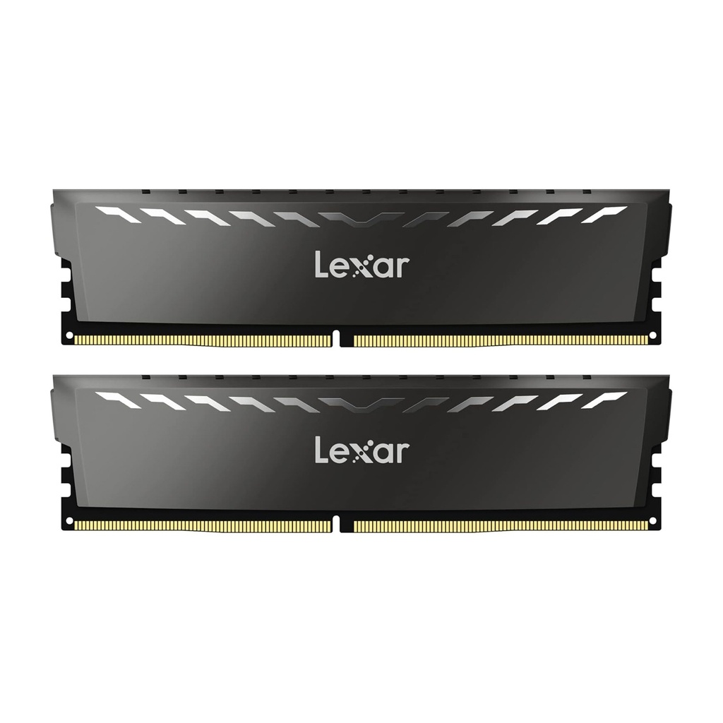 [LD4BU008G-R3200GDXG] Lexar Thor 16GB (2x8GB) DDR4 3200MHz Overclock Memory Kit - Black