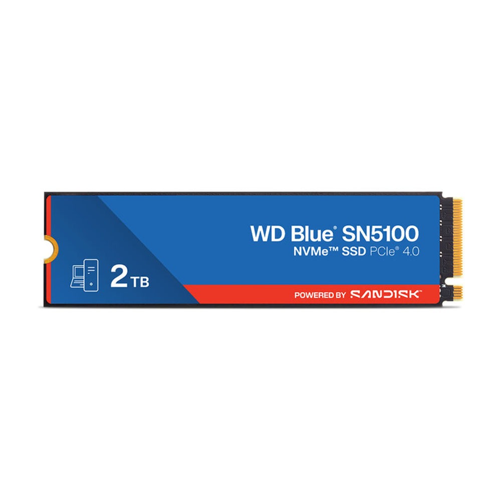 [WDS200T5B0E-00CPE0] SanDisk WD Blue SN5100 2TB NVMe SSD PCIe 4.0 Upto 7100 MB/s Read