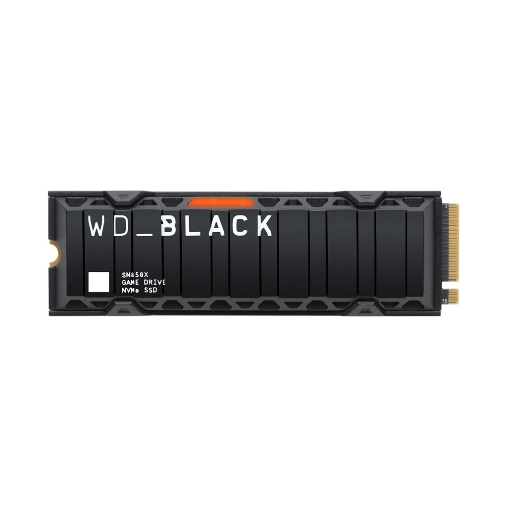 [WDS400T2XHE] WD Black SN850X Game Drive 4TB NVMe SSD M.2 Gen 4 With Heatsink Up To 7300MB/s Read