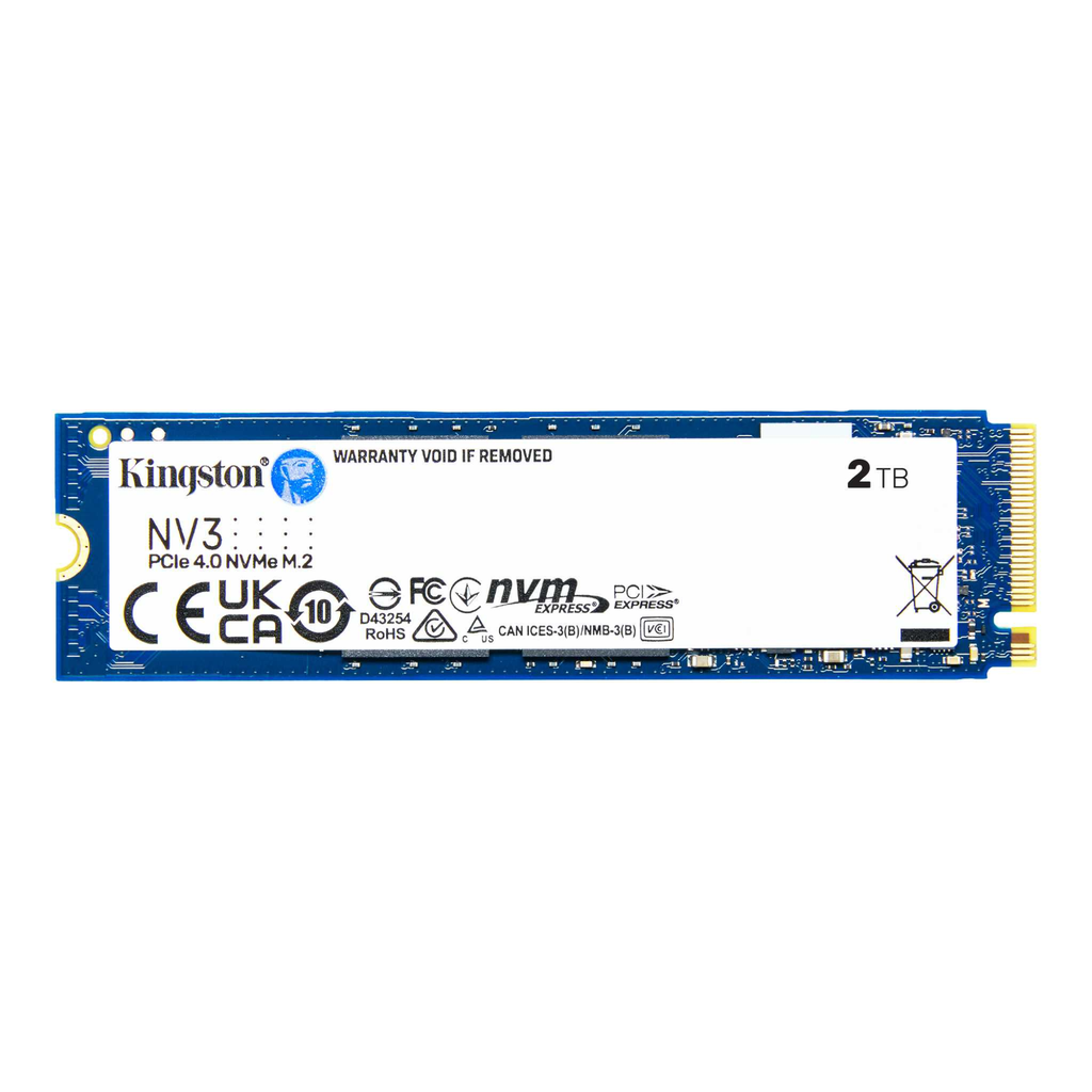[SNV3S/2000G] Kingston NV3 2TB PCIe 4.0 NVMe M.2 Up to 6000 MB/s