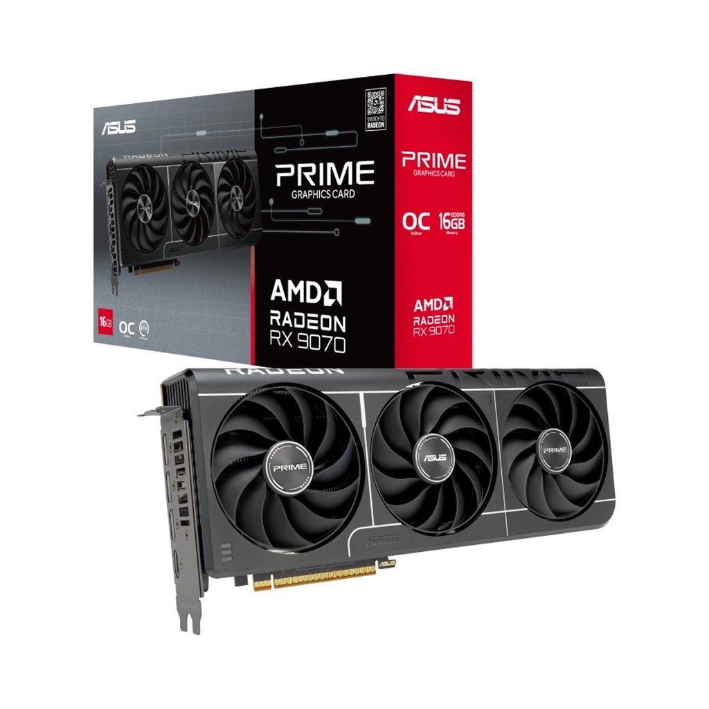 [90YV0MQ0-M0NA00] Asus Prime Radeon™ RX 9070 EVO OC Edition 16GB GDDR6 Graphic Card