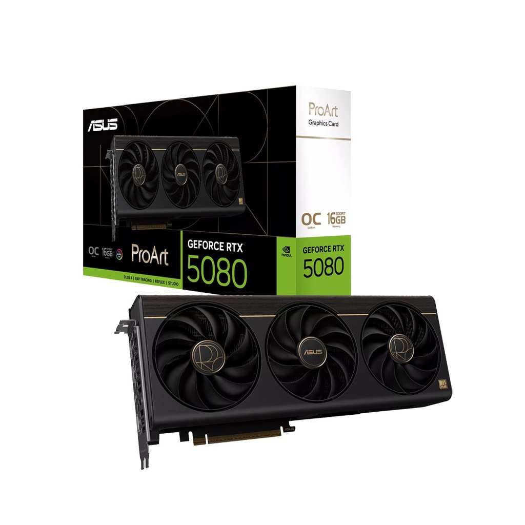 [90YV0N30-M0NA00] Asus Proart GeForce RTX 5080 OC Edition 16GB GDDR7 Graphic Card