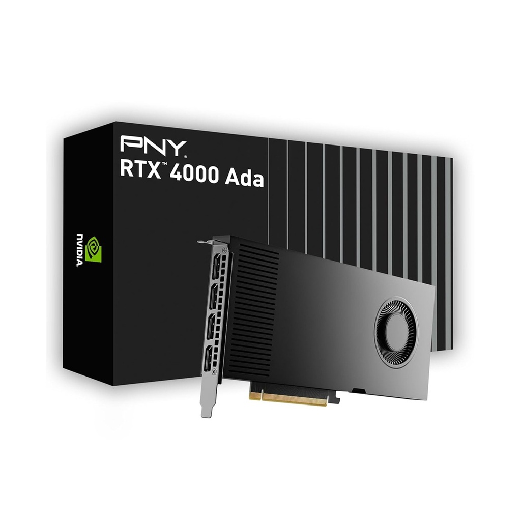 [VCNRTX4000ADA-SB] PNY NVIDIA RTX 4000 ADA 20GB GDDR6 Graphics Card