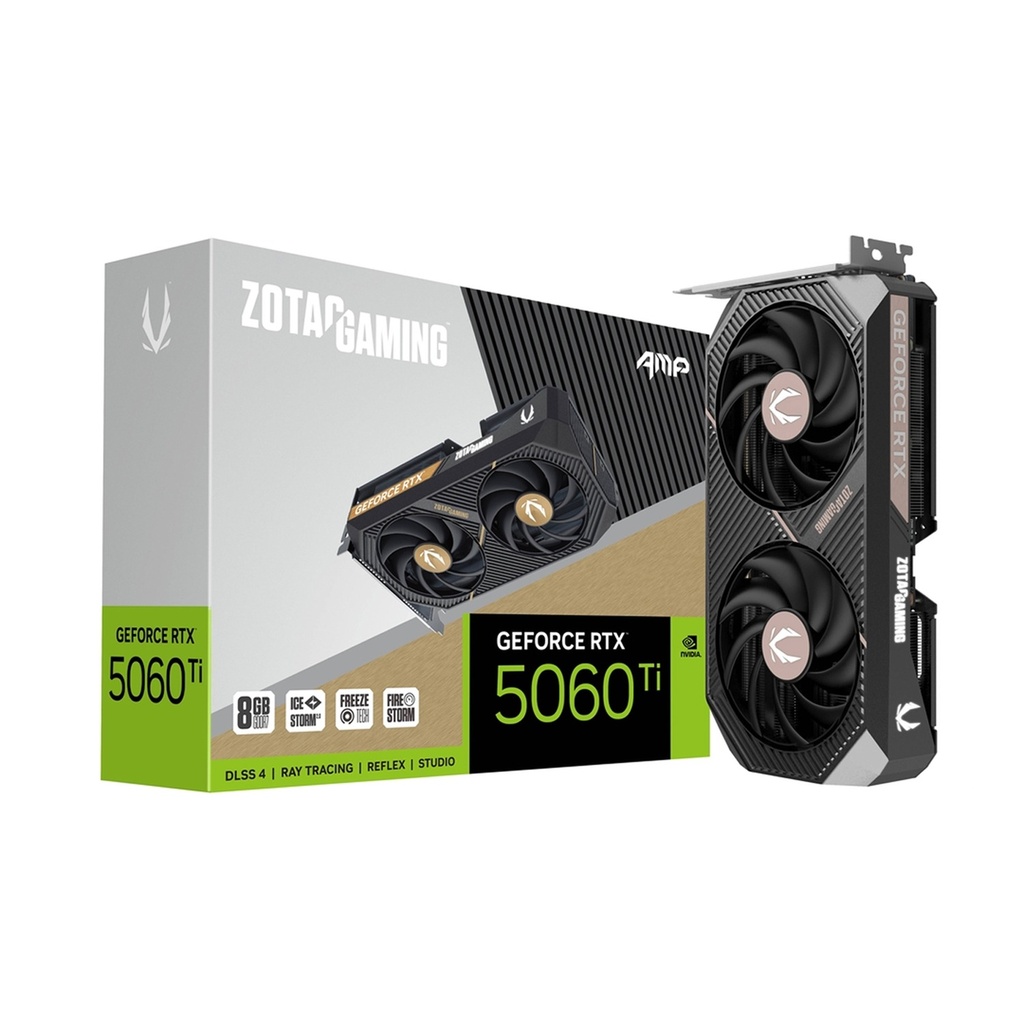 [ZT-B50610F-10M] Zotac Geforce RTX 5060Ti 8GB AMP GDDR7 Graphic Card