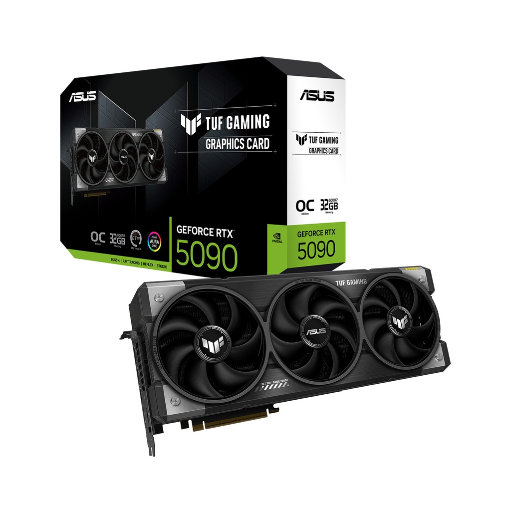 [90YV0LY0-M0NA00] ASUS TUF Gaming GeForce RTX 5090 32GB GDDR7 OC Edition Graphic Card