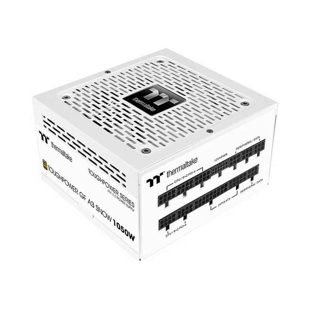 [PS-TPD-1050FNFAGK-N] Thermaltake TOUGHPOWER GF A3 Snow 80PLUS GOLD Fully Modular 1050W Power Supply - White