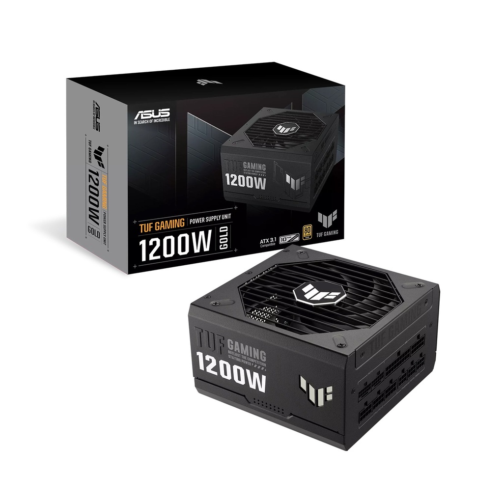 [90YE00S0-B0NA00] Asus TUF Gaming 1200G 80PLUS GOLD Fully Modular 1200W Power Supply