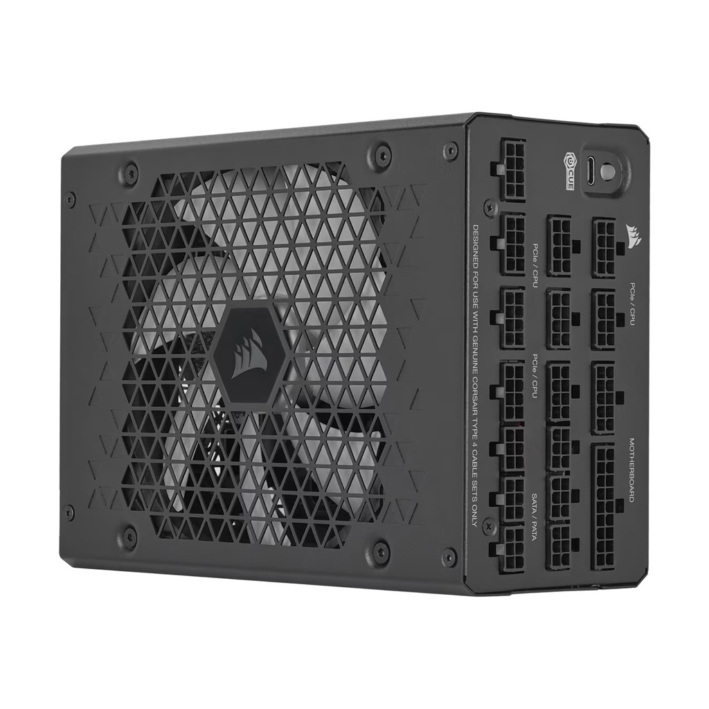[CP-9020307-UK] Corsair HXi Series HX1200i Fully Modular Ultra-Low Noise Platinum ATX 1200W Power Supply -BLACK