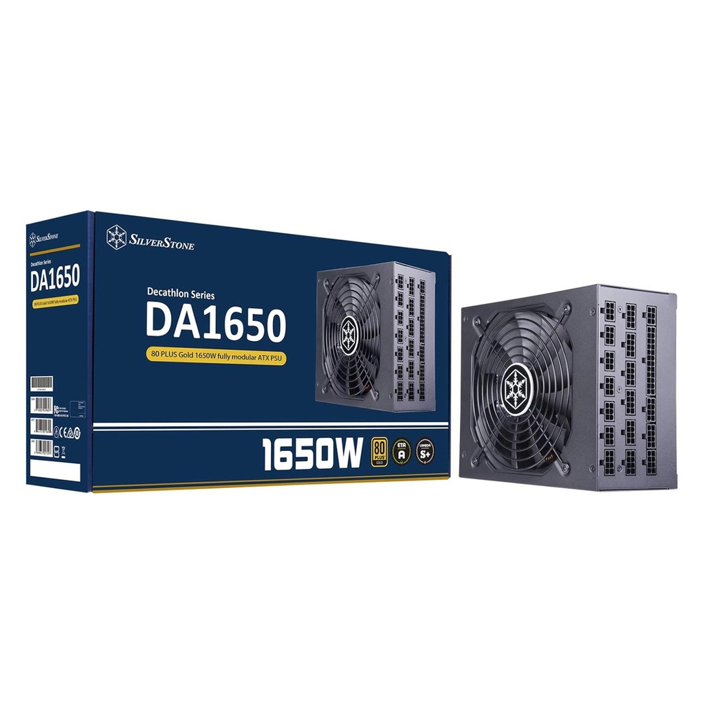 [SST-DA1650-G] Silver Stone Decathlon Series DA1650 80Plus Gold 1650W Fully Modular ATX Power Supply