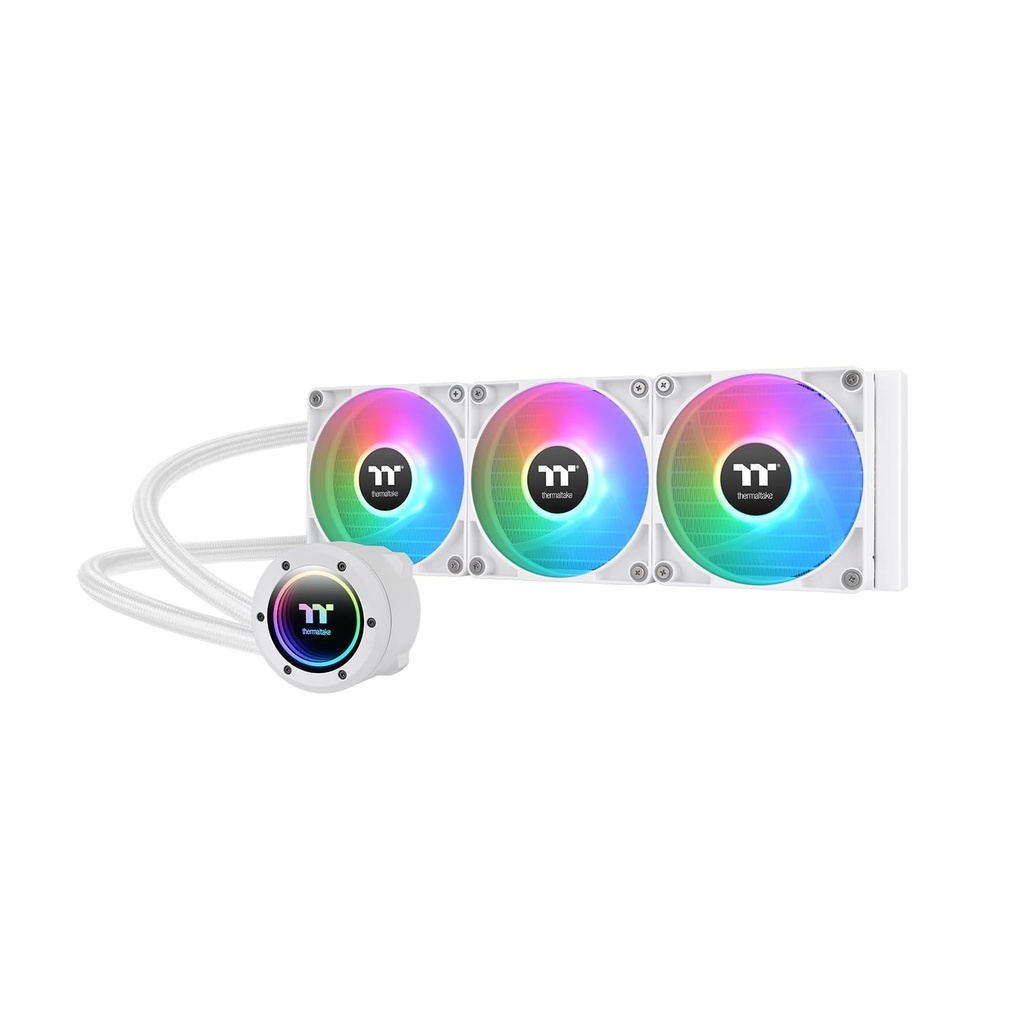 [CL-W365-PL12SW-A] Thermaltake TH360 V2 Snow Edition ARGB Sync AIO Liquid Cooler - White