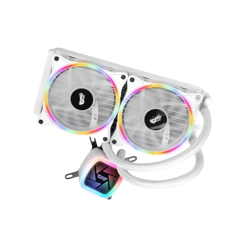[DT-240] DarkFlash Tracer DT-240 All-in-One 240mm Liquid CPU Cooler - White