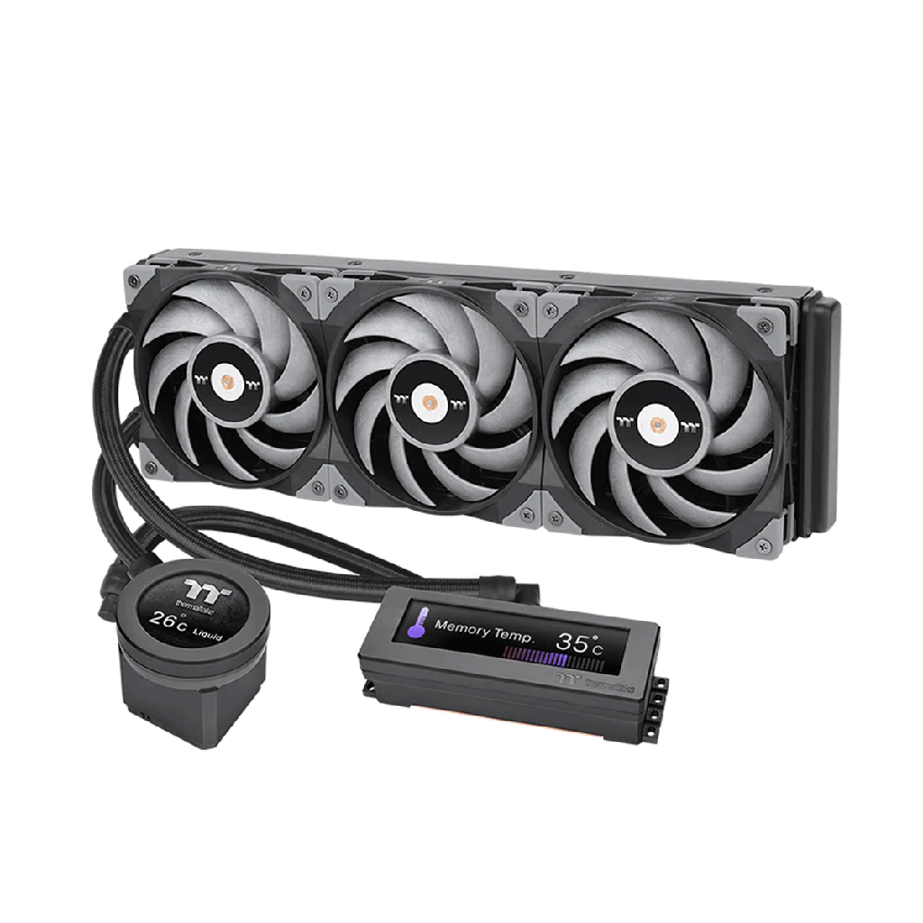 [CL-W325-PL12GM-A] Thermaltake Floe RC Ultra 360mm CPU & Memory AIO Liquid Cooler - Grey