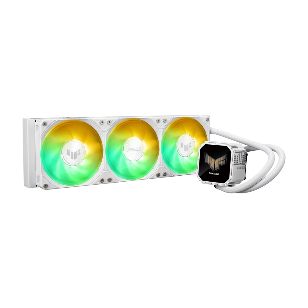 [90RC01A2-B0EAY0] Asus TUF Gaming LC III 360 ARGB LCD Liquid Cooler - White Edition