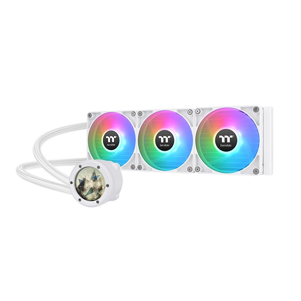 [CL-W405-PL12SW-A] Thermaltake TH360 V2 Ultra ARGB Sync Snow Edition AIO Liquid Cooler - White