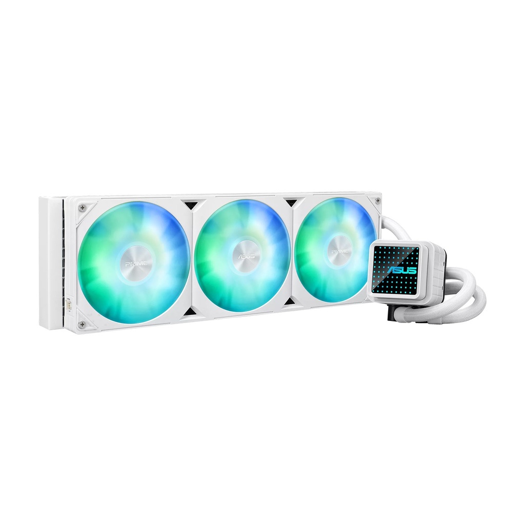 [90RC0102-B0EAY0] Asus PRIME LC 360 ARGB AIO Liquid CPU Cooler - White