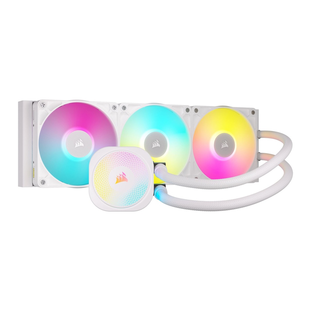 [CW-9061021-WW] Corsair iCUE Link Titan 360 RX RGB Extreme Performance 360mm Liquid CPU Cooler - White